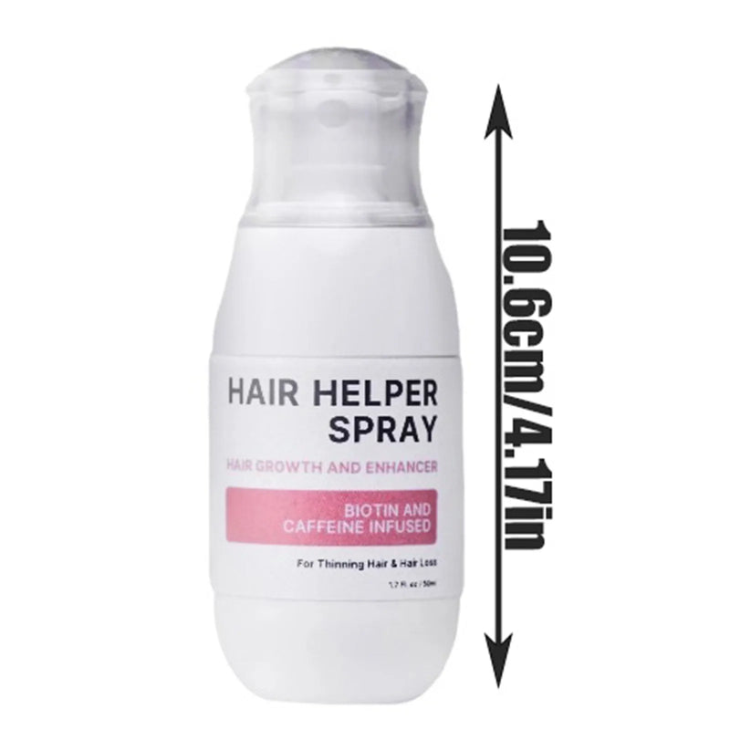 Spray de ayuda para el cabello 2024, Spray de agua de arroz para adelgazar el cabello, espray Natural de engrosamiento, 50ml, suave y suave